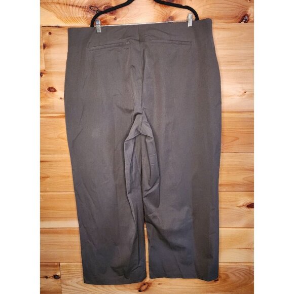 Old Navy Pixie Wide Leg Dress Womens Plus Size 3X Brown Pull On Pant Stretch NEW - Picture 11 of 12